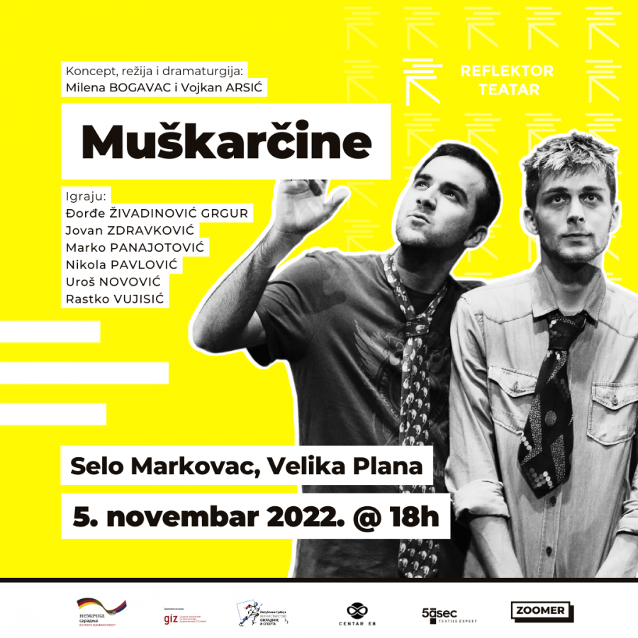 Pozorišna predstava: "Muškarčine"